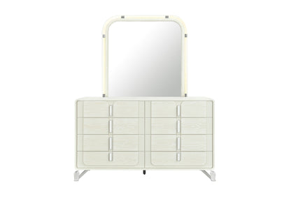 Lyra - 5 Piece Queen Bedroom Set - Beige