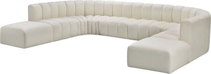 Arc - Faux Leather Modular Sectional