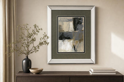 Neutral Divisions II By Jennifer Goldberger - Dark Gray