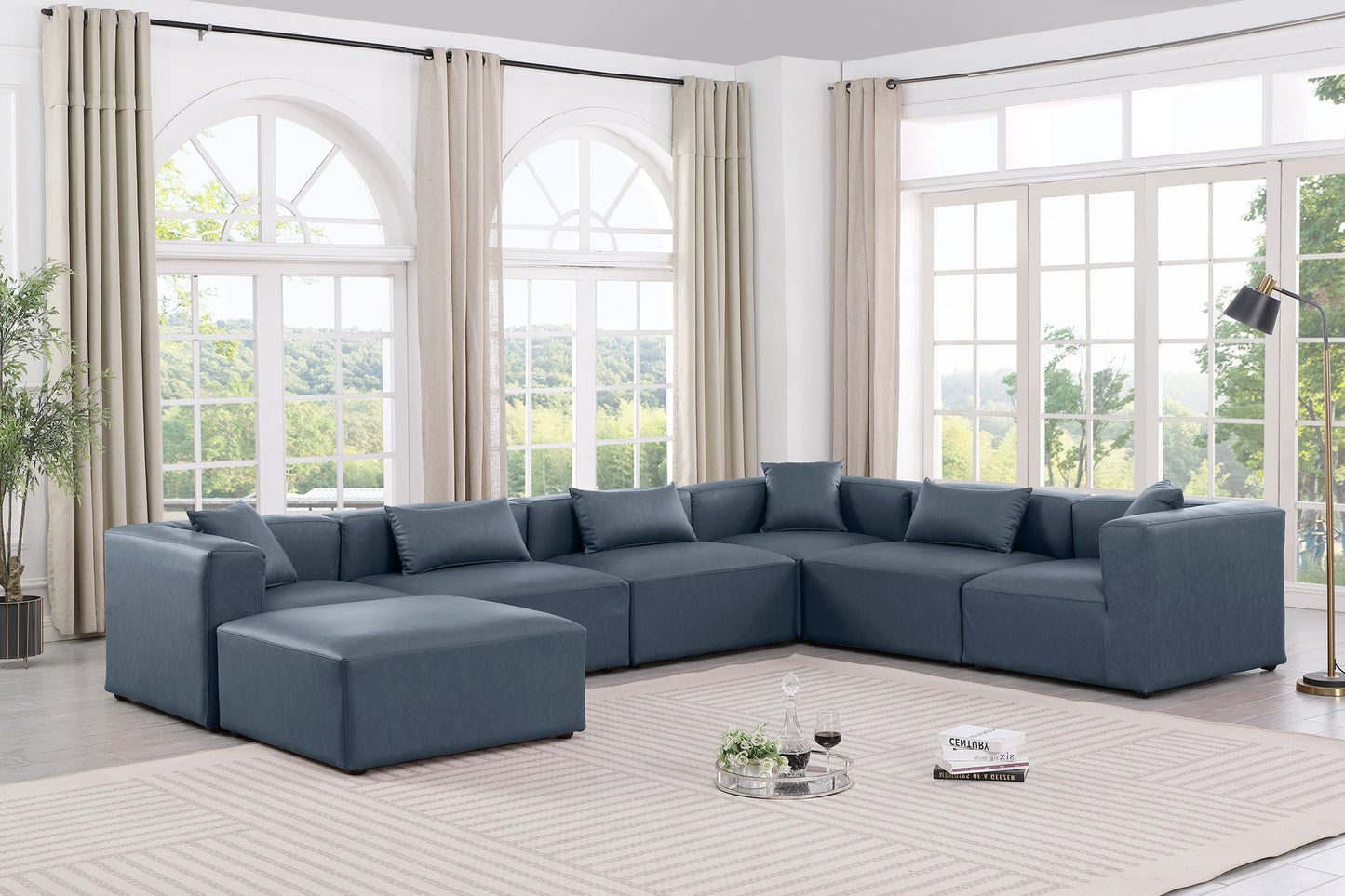 Cube - 7 Piece Modular Sectional