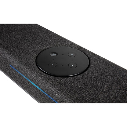 Polk - React Soundbar, Alexa Built-In - Black