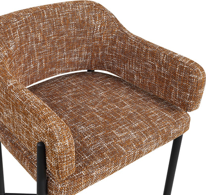 Dame - Fabric Upholstered Counter Stool (Set of 2)