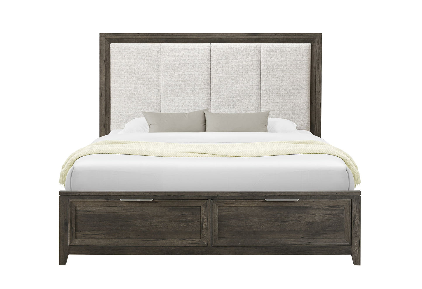Mariah - Queen Bed - Dark Brown