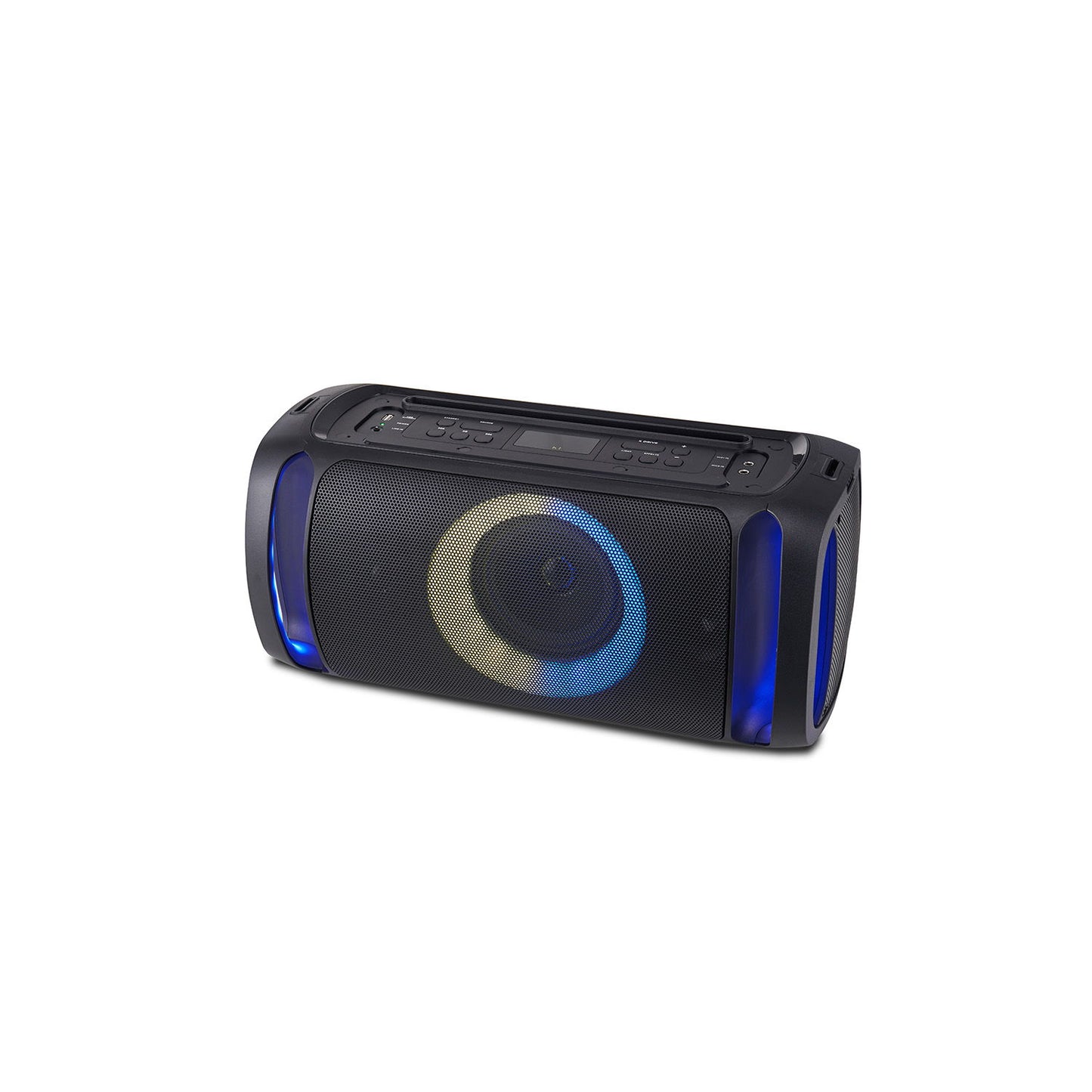 Gemini - Bluetooth Party Light Stereo System & Home Theater Audio System - Black