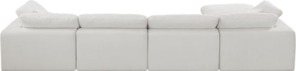 Comfy - 5 Piece Linen Modular Sectional With Chaise