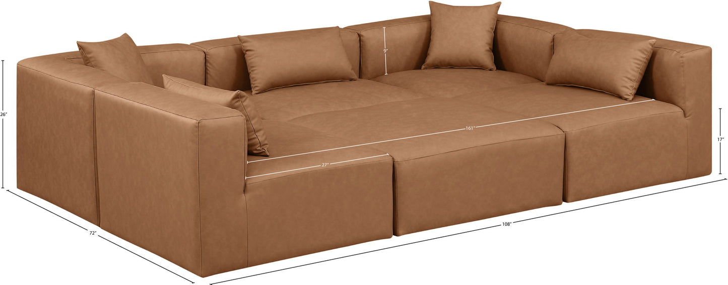 Cube - 6 Piece Modular Sectional