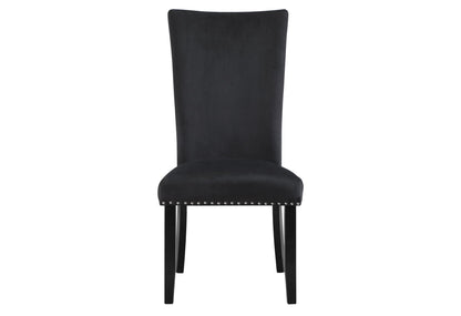D1628 - 7 Piece Dining Room Set (Dining Table And 6 D03 Dining Chairs) - Black