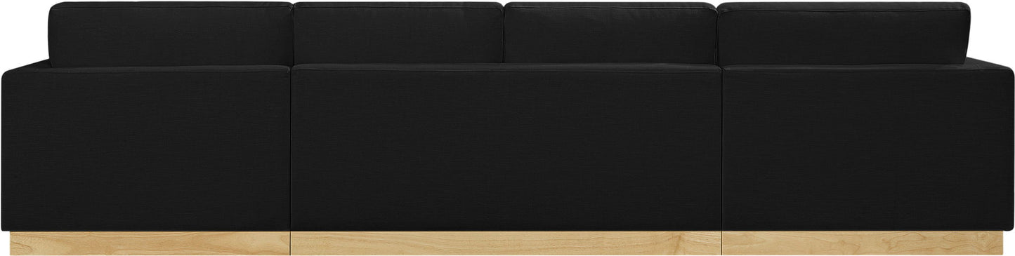 Johanna - 3 Piece Sectional - Natural Base