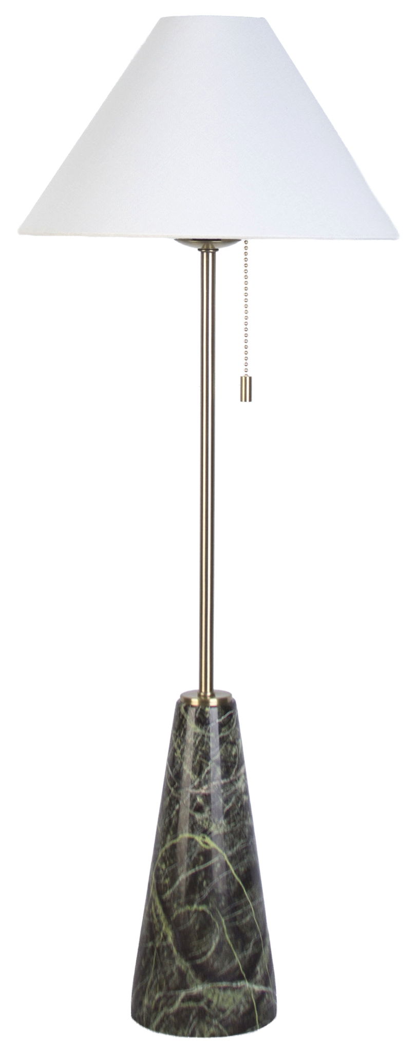 Evergreen Spire - 29 X 11 - Marble Buffet Lamp (Set of 2) - Black