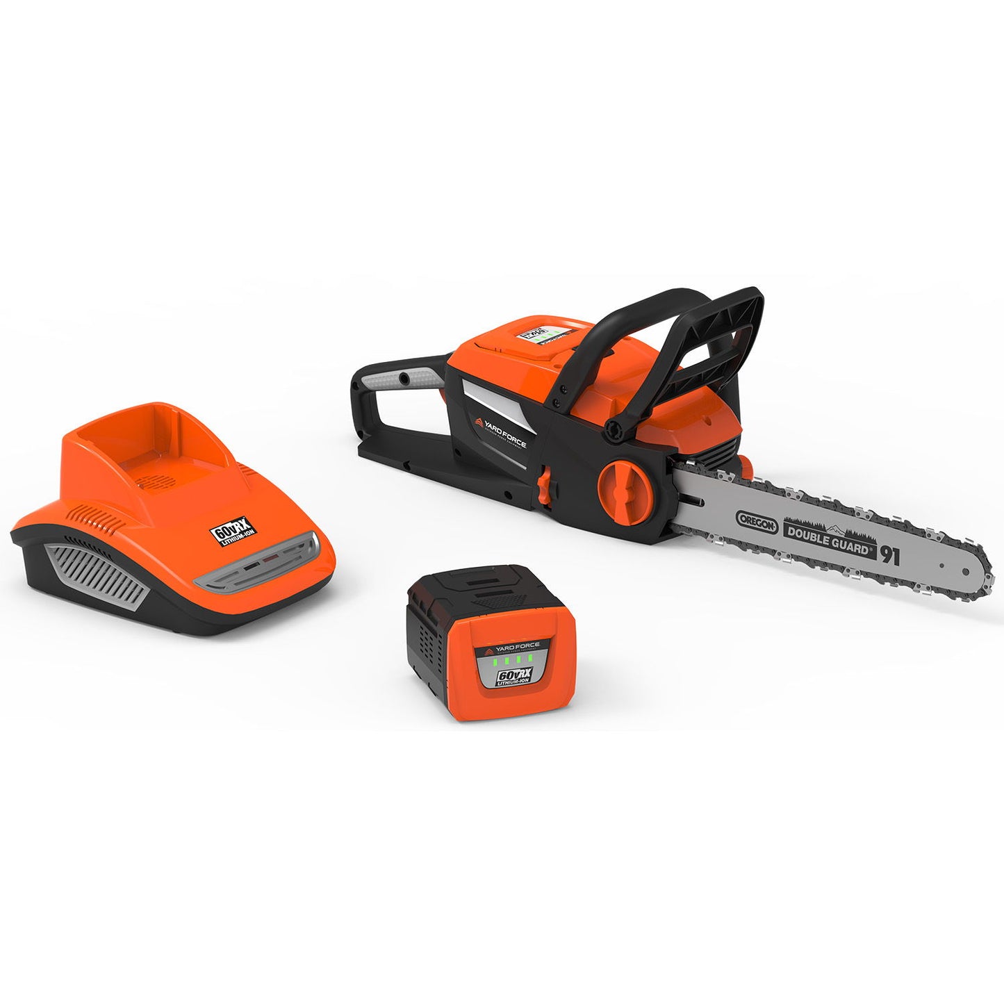 Yard Force - 60V Lithium-Ion Chainsaw - Orange