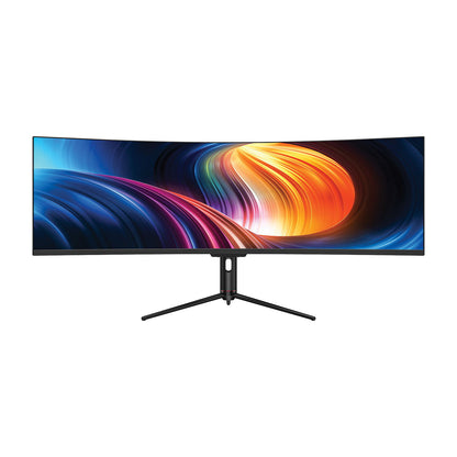 Westinghouse - 49" 3840x1080 Curved Gaming Monitor, 144Hz, HDMI/DPx2, Speakers - Black