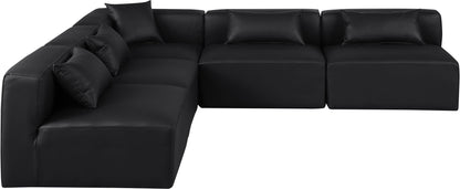 Cube - 5 Piece Modular Corner Armless Sectional