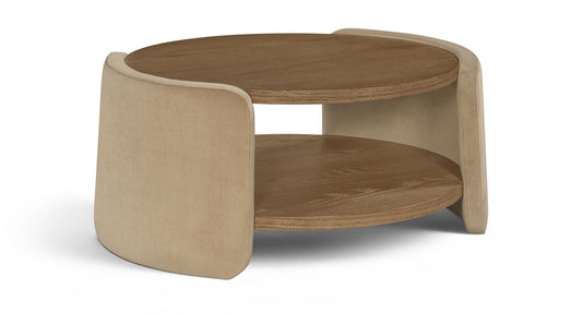 Wren - Velvet And Oak Veneer Coffee Table
