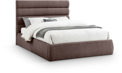 Adam - Linen Fabric Bed With 52" Headboard