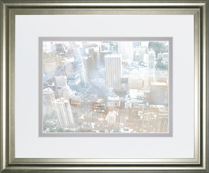 34x40 Empire View II By DanMeneely - Silver