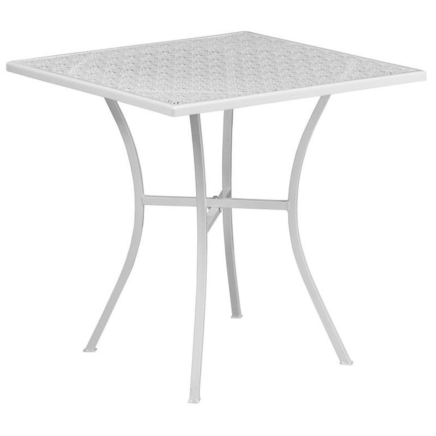 Flash Furniture -  5 Piece Patio Set - White