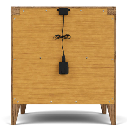 Halbrooke - One Drawer Nightstand - Light Brown