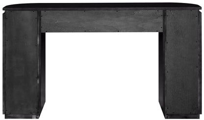 Astrid - Solid Wood And Oak Veneer Console Table