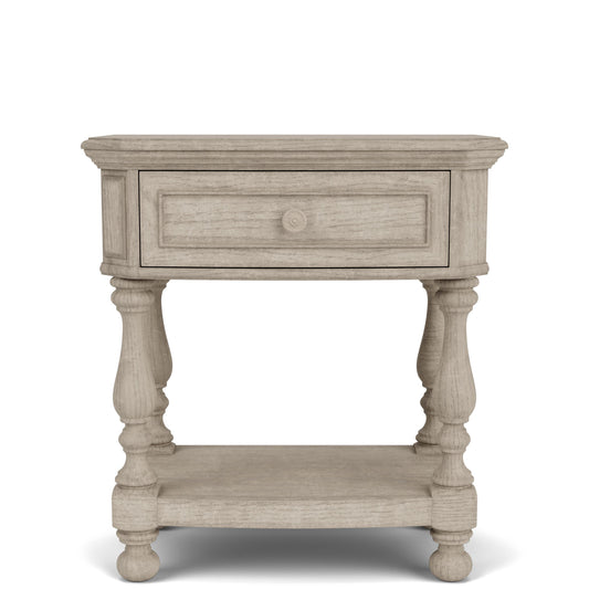 Kensington - One Drawer Nightstand - Beige