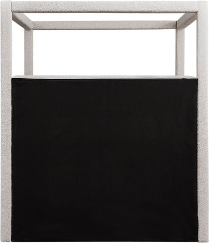 Eden - Boucle Fabric Upholstered Bed