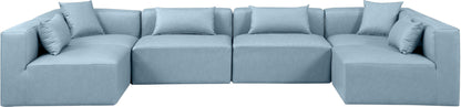Cube - 6 Piece Modular Armless Sectional