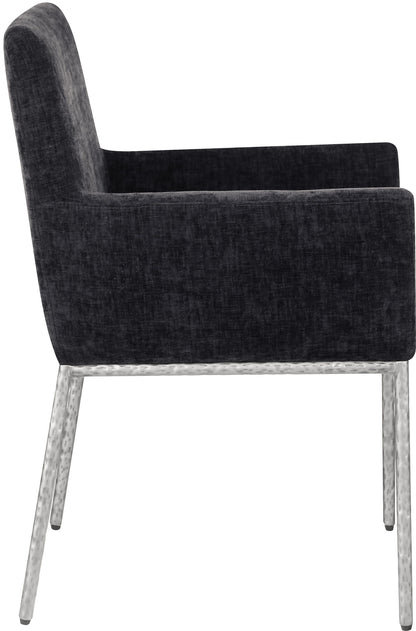 Reeves - Dining Chair With Silver Legs (Set of 2)