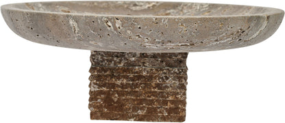 Colannade - Genuine Travertine Bowl