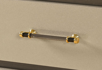 Genesis - Dresser With LED - Gold