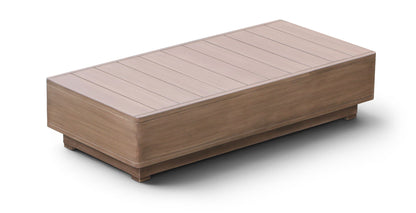 Solace - Acacia Wood Outdoor Patio Coffee Table - Natural