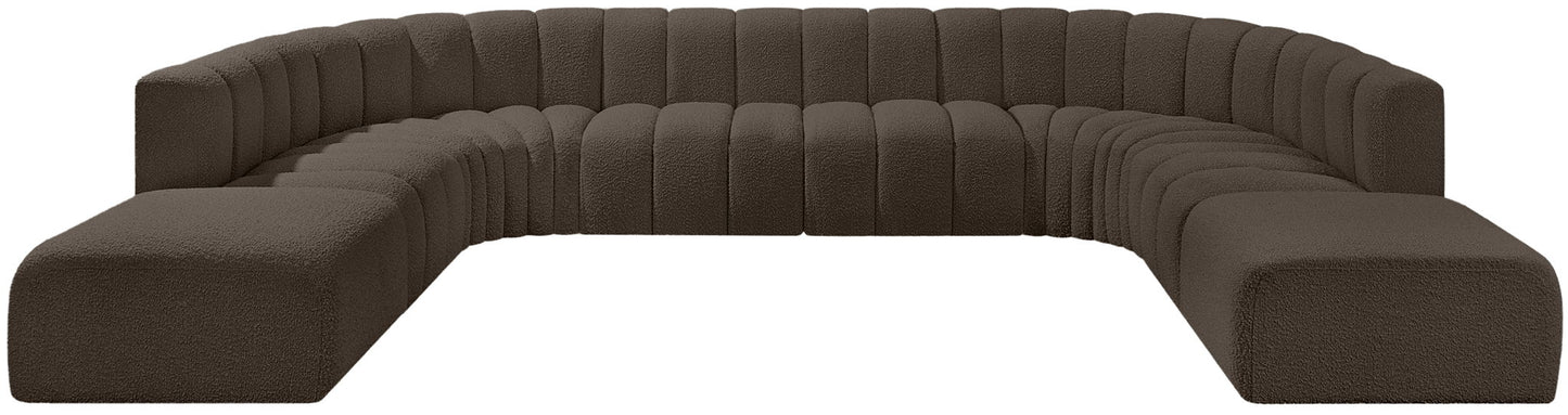 Arc - Boucle Fabric Modular Sectional