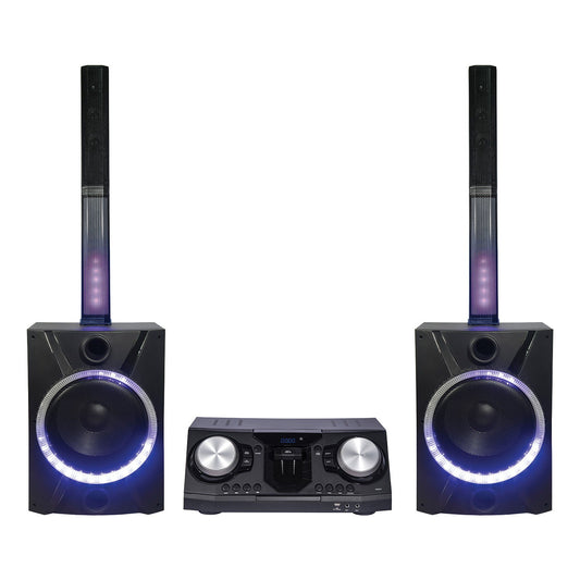 Alien Pro - Party System, DVD/CD, Bluetooth , 2 x 12" Speaker - Black