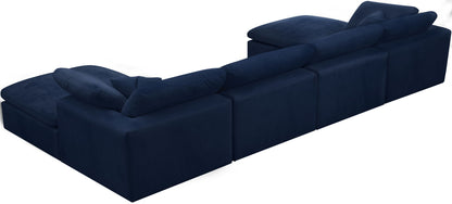 Cozy - 6 Piece Modular Double Chaise Sectional