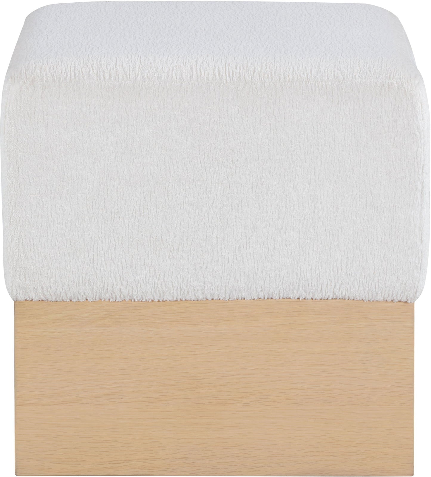 Havre - Ottoman / Stool With Natural Base