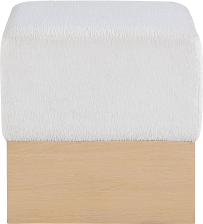 Havre - Ottoman / Stool With Natural Base