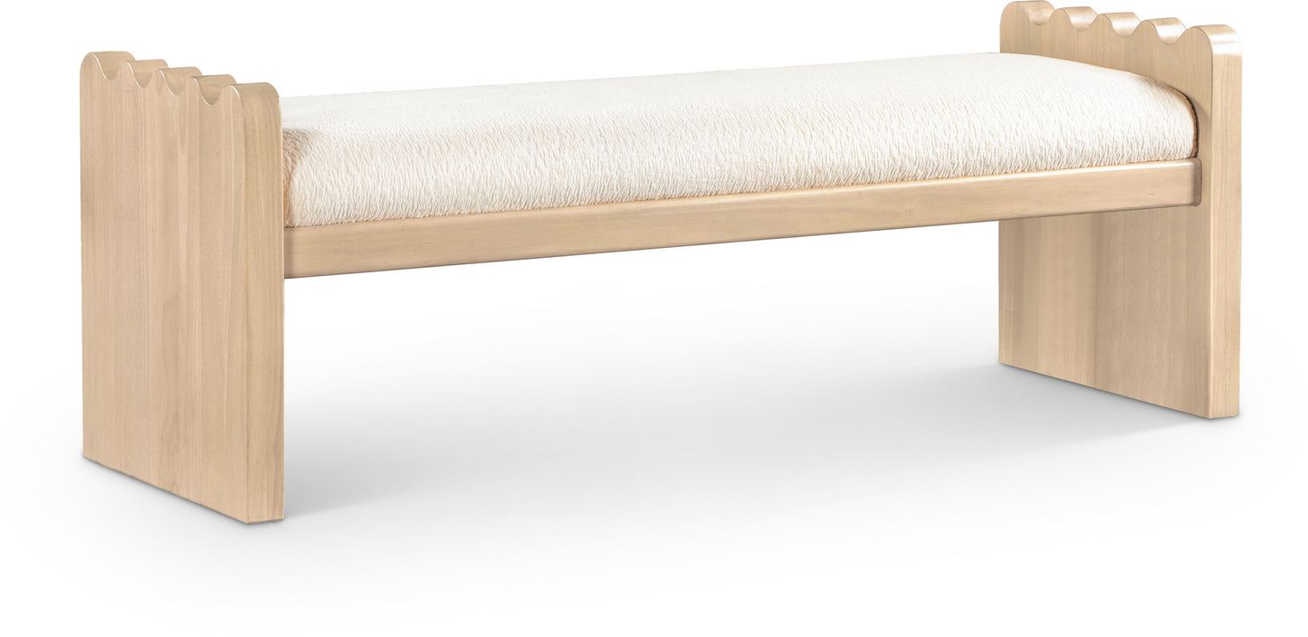 Sonia - Bench With Natural Base