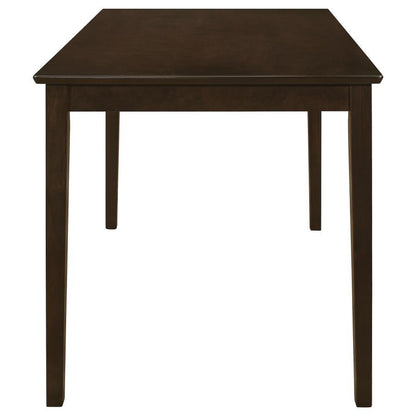 Guillen - 5 Piece Rectangular Dining Table Set - Cappuccino