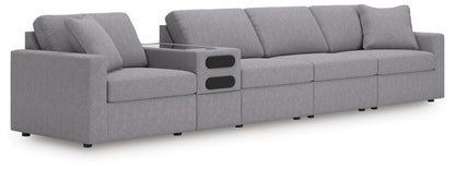 Modmax - Straight Sectional - Granite