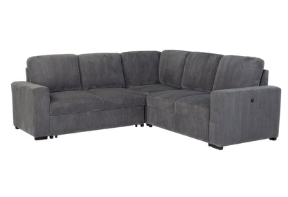 U2660 - Sectional Without Chaise And Without Pull Out Sofa Bed - Gray
