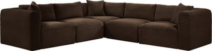 Shaggy - 5 Piece Modular Corner Sectional