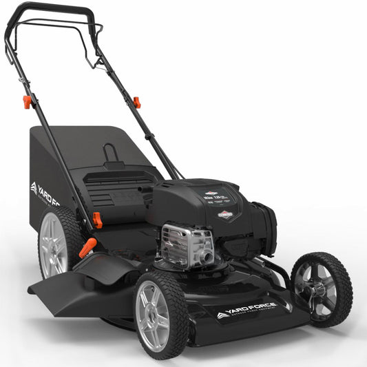 Yard Force - 22" 3-In-1 Self-Propelled Gas Mower - Black