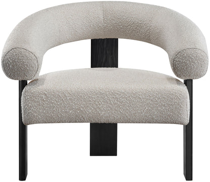 Winston - Accent Chair With Black Legs