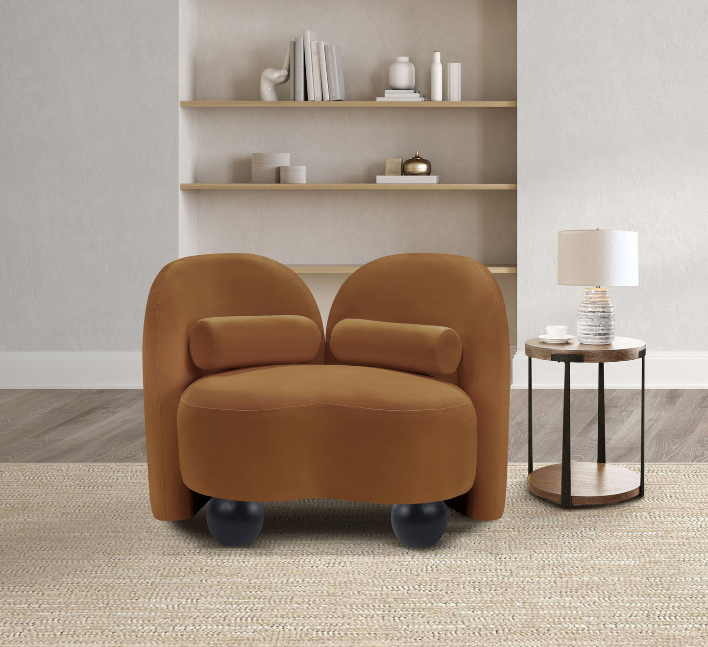 Daphne - Velvet Chair