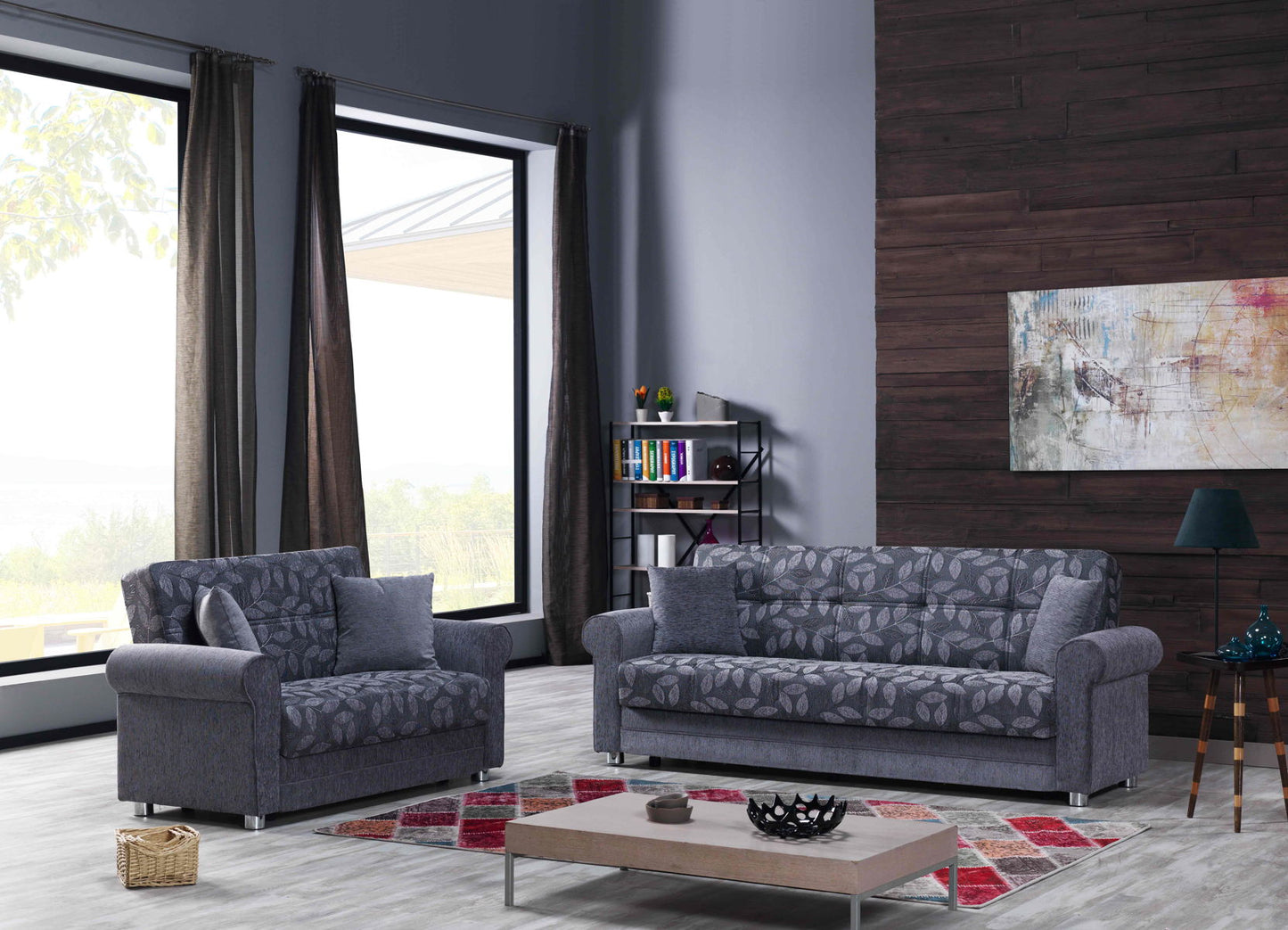 Ottomanson Rio Grande - Upholstered Convertible Sofabed With Storage