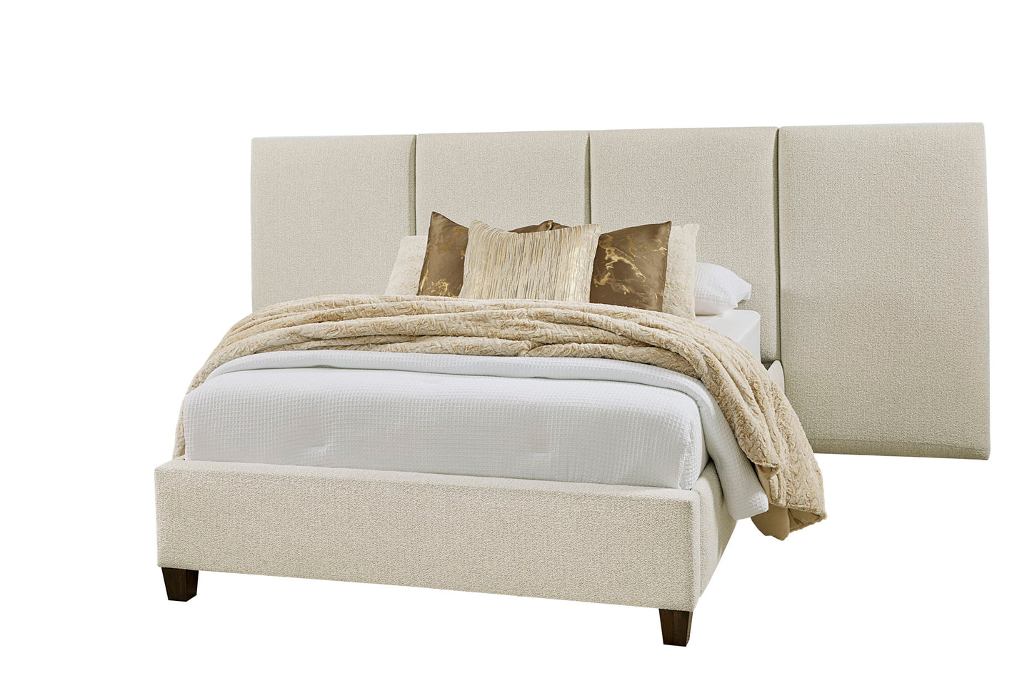 Joinery - Upholstered Wall Bed - Natural Oak
