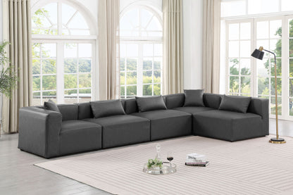 Cube - 5 Piece Modular Sectional