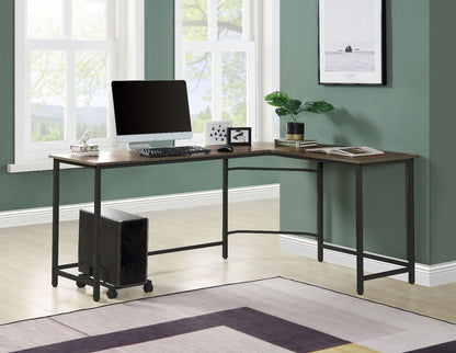 Bambina - Computer Desk - Oak & Black