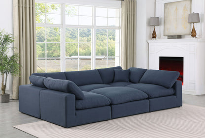 Comfy - 6 Piece Linen Sectional