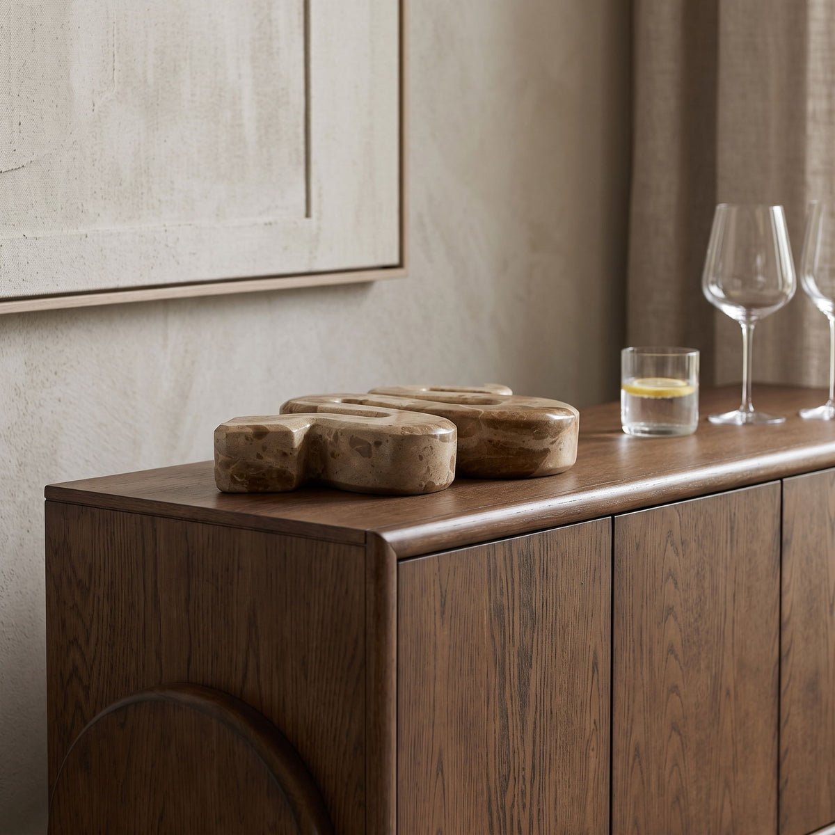 Asp - Genuine Marble Tabletop Object