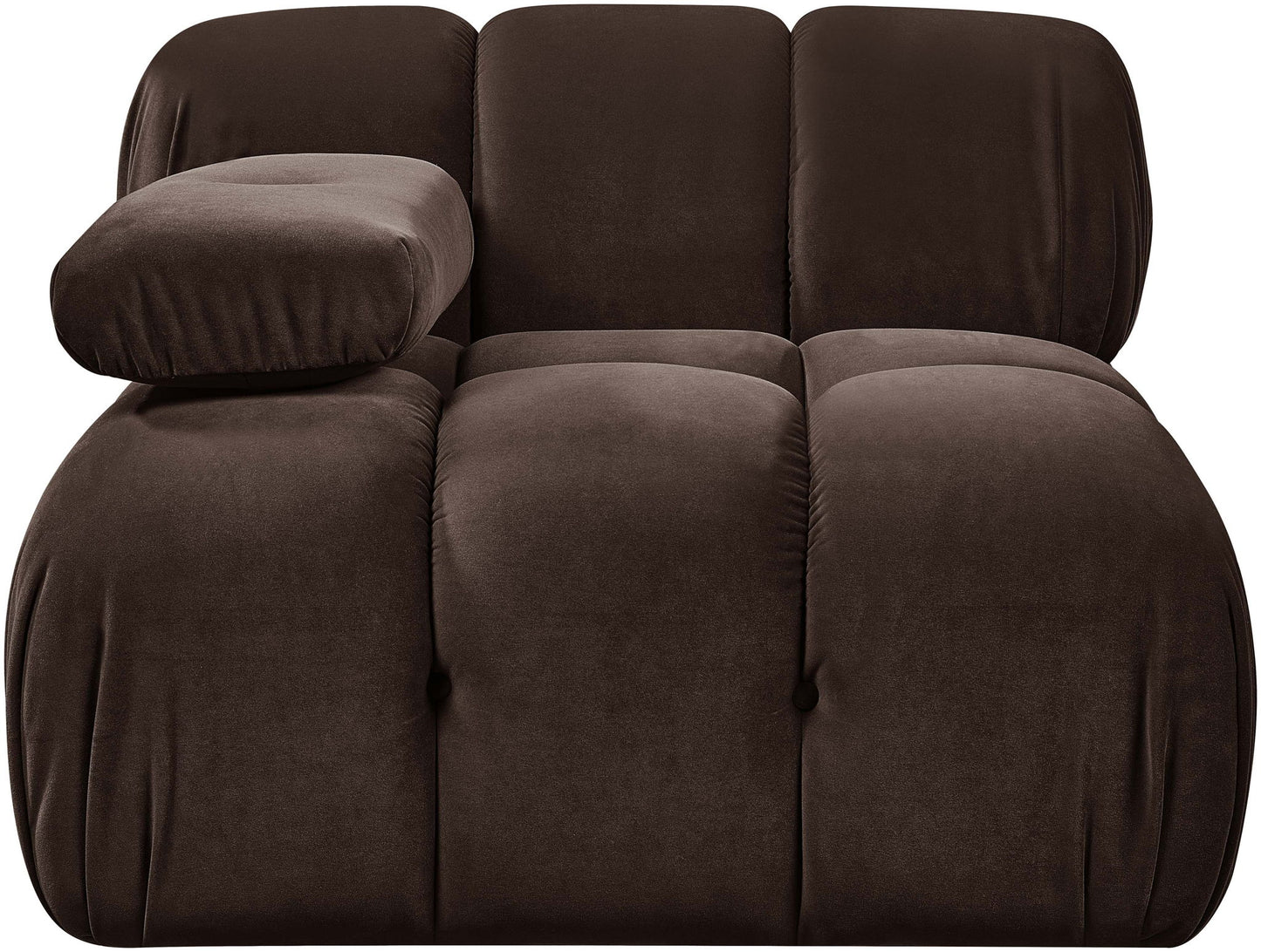 Orin - Velvet Performance Fabric Upholstered Modular Chair