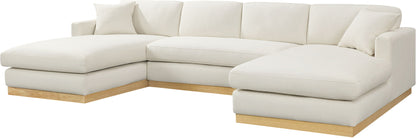 Johanna - 3 Piece Sectional - Natural Base